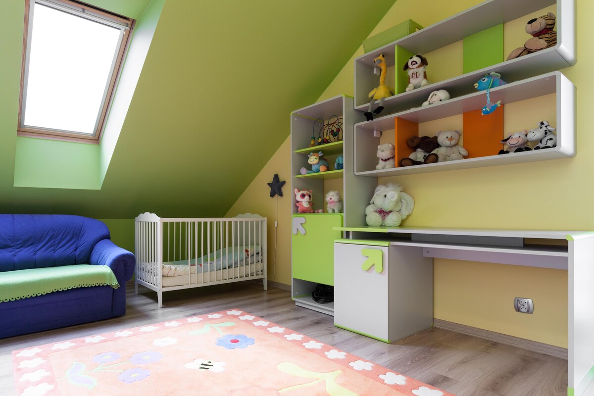 Attic Kids Room