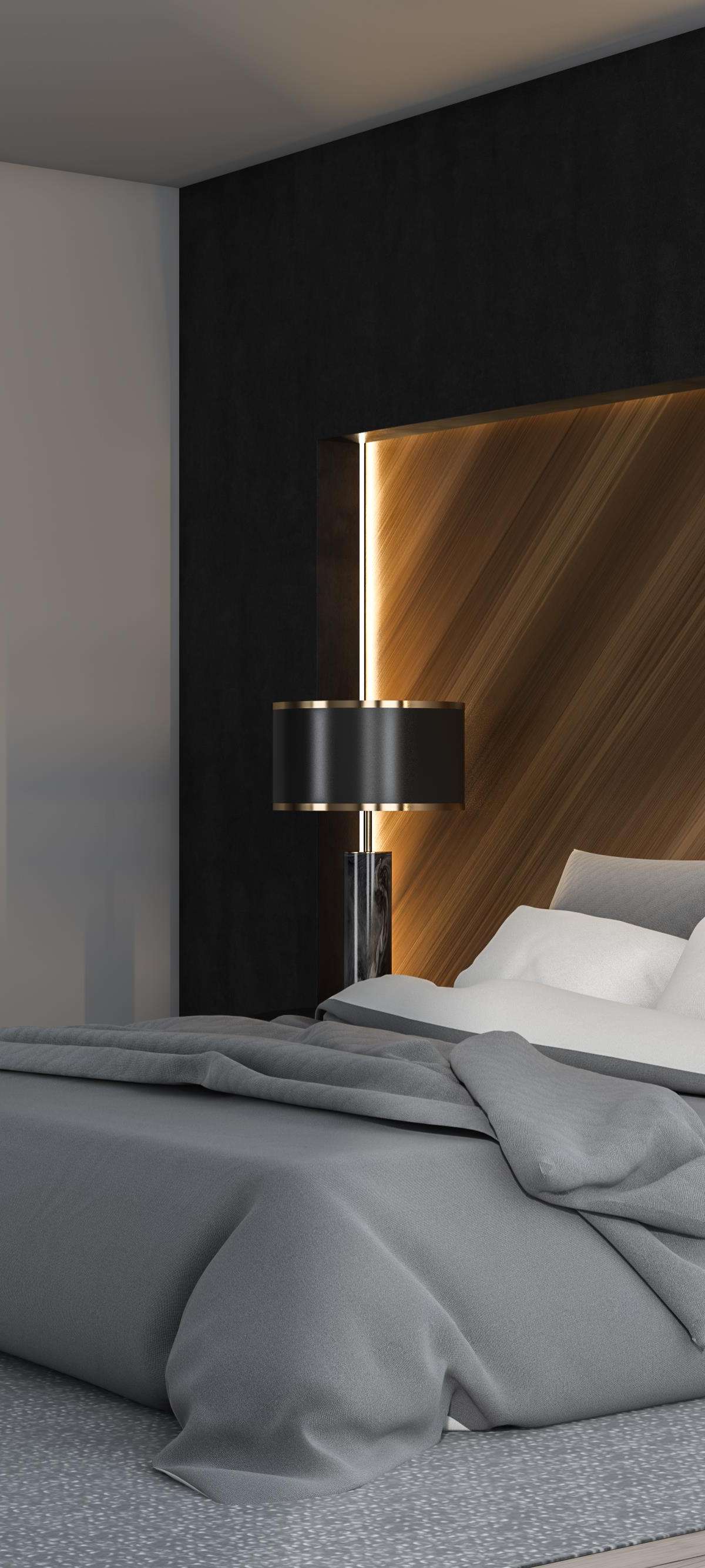 Stylish Minimalistic Master Bedroom Design