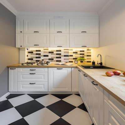 Contemporary Small Kitchen Tiles