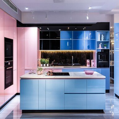 71 Blue Kitchen Interior Design Ideas & Images 2025