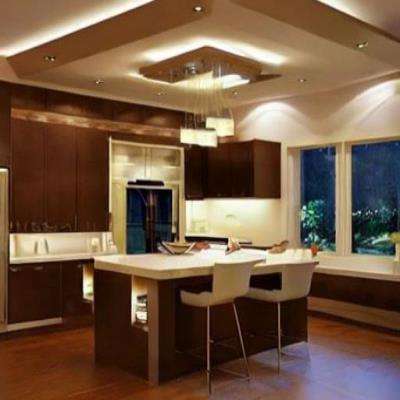 Luxurious Small Kitchen False Ceiling Design