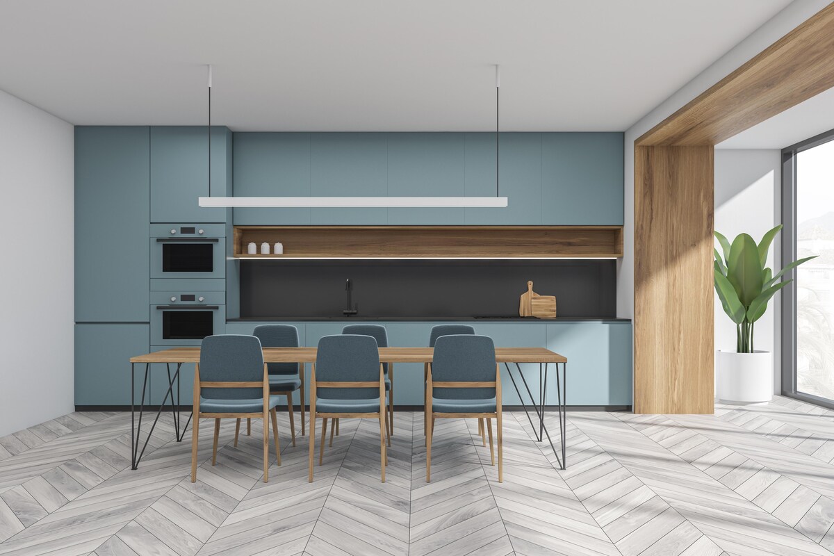 Modular Kitchen Colours in Pastel