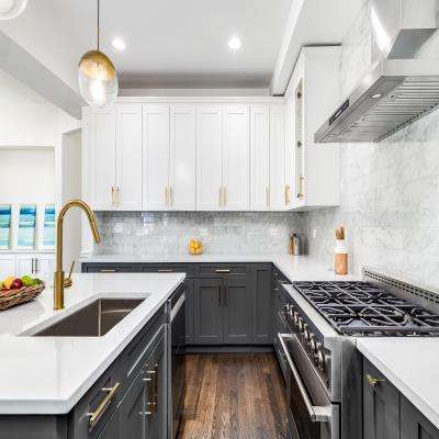 Stunning Modern Grey Kitchen Cabinets