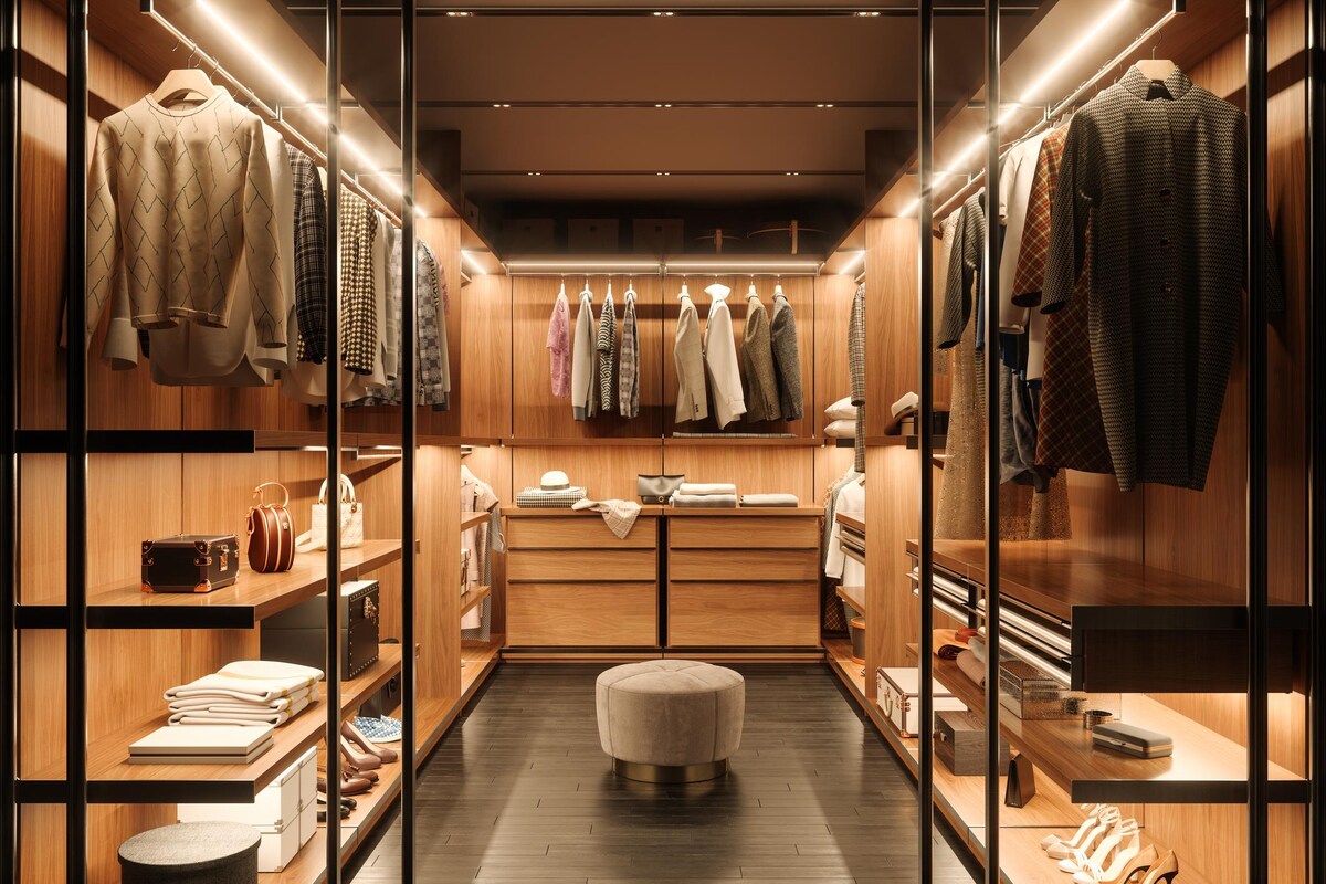 Modern Wardrobe Design for Couples