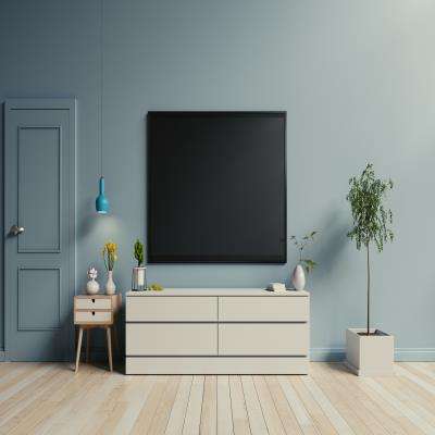 Living Room TV Wall Design For Minimalistic Setting
