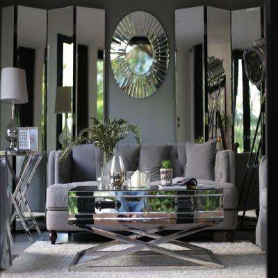 Reflective Large Decorative Mirrors for Living Room