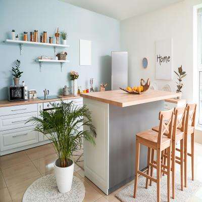 Attractive White Modular Kitchen Design