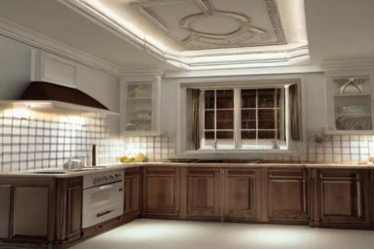 Traditional Small Kitchen False Ceiling Design Traditional Small Kitchen False Ceiling Design