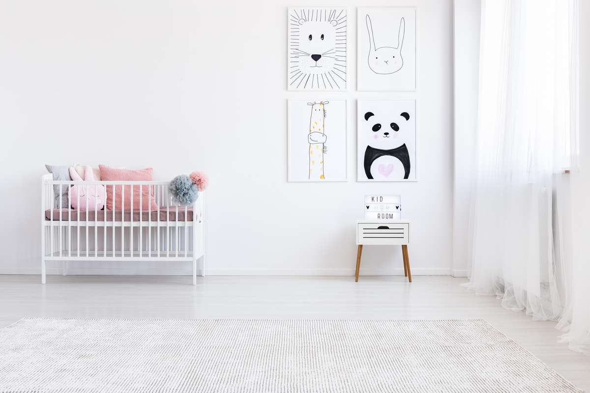 Lovely Minimalistic Kids Room Design