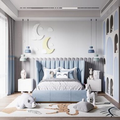 26 Light Blue Kids Room Interior Design Ideas & Images 2026