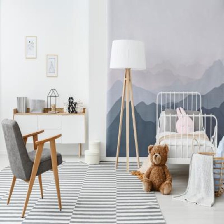 Floor Lamp in Kids Room