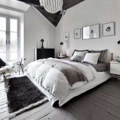 Classic Scandinavian Master Bedroom Design