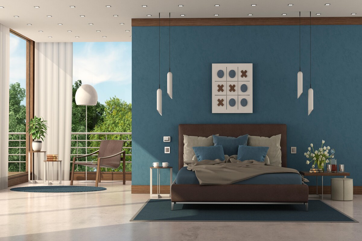 Lavish Blue Master Bedroom Lavish Blue Master Bedroom