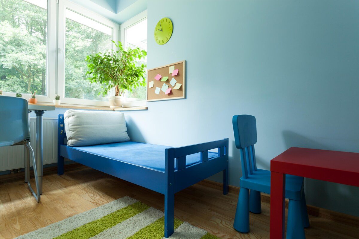 Green and Blue Kids Room Design Green and Blue Kids Room Design