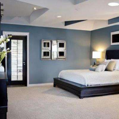 Simple Spacious Master Bedroom Design