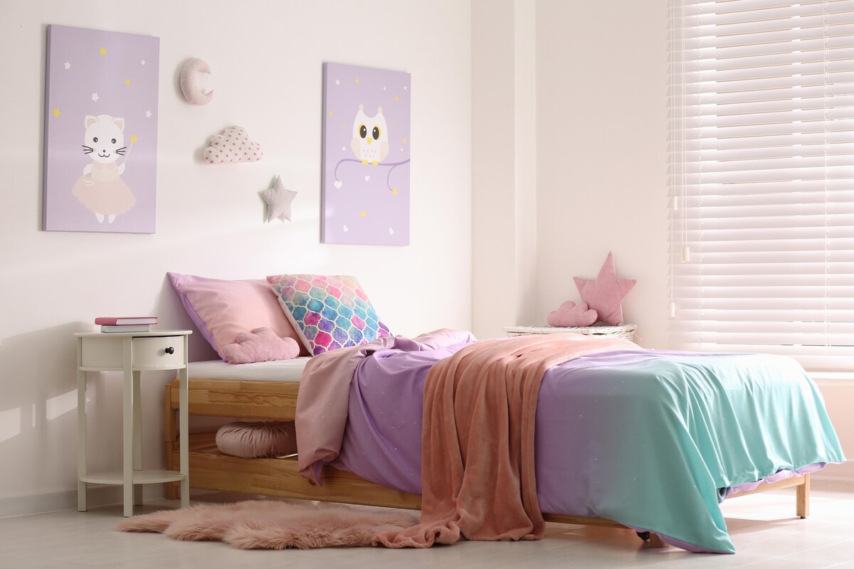 Girls Modern Kids Room Design