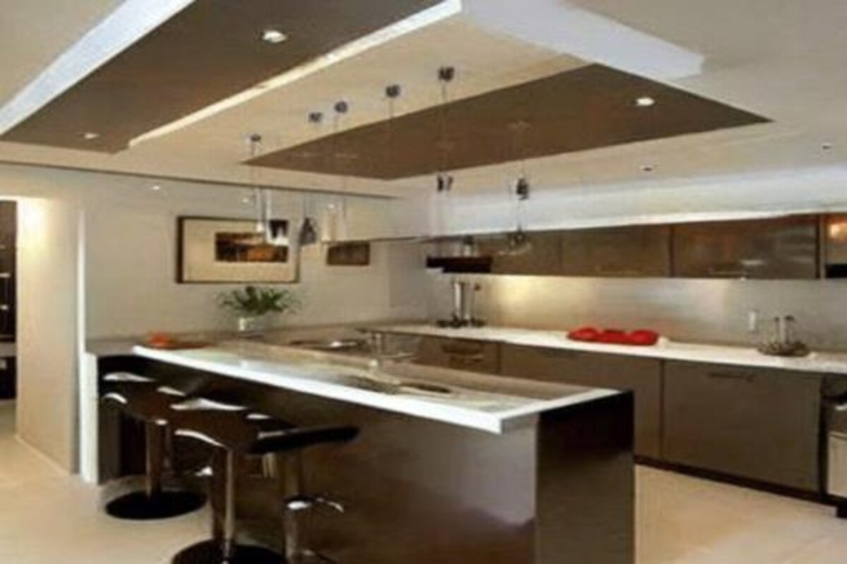 Nice Small Kitchen False Ceiling Design