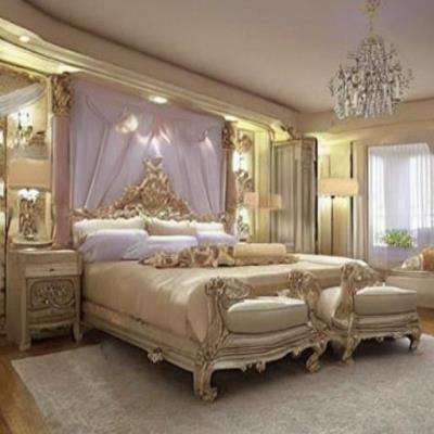 Romantic Compact Master Bedroom Design