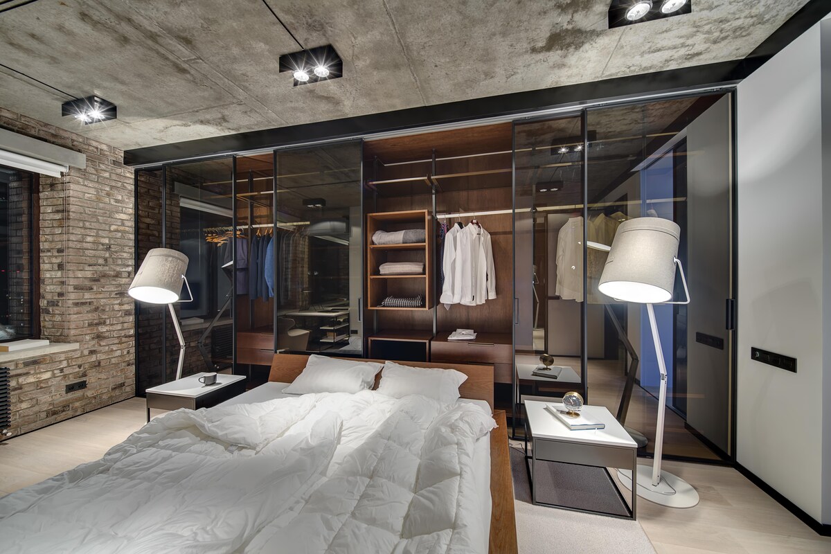 Glass Shutter Wardrobe Glass Shutter Wardrobe