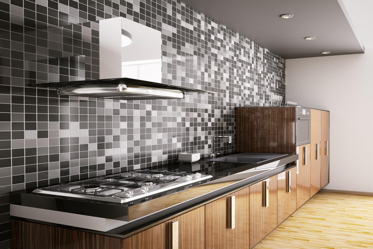 Modern Kitchen Mosaic Tile Modern Kitchen Mosaic Tile