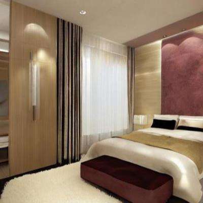 Compact Master Bedroom Design for Women