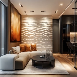 Modern Wall Design with Wall Paneling