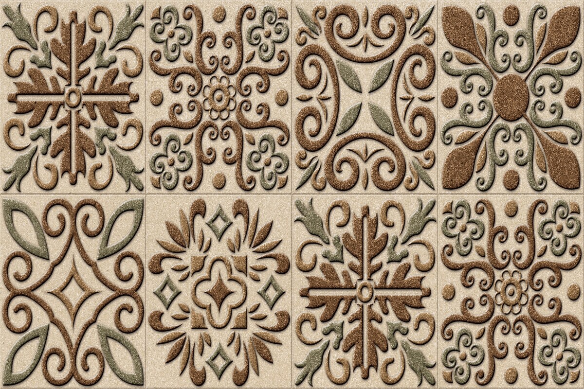 Brown Italian Kitchen Tile