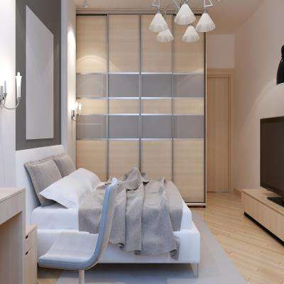 Master Bedroom Design with Closets