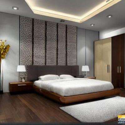 Stylish Compact Master Bedroom Design