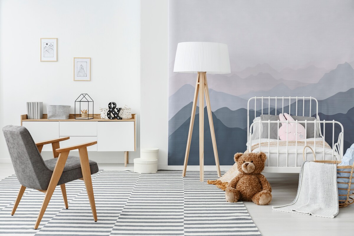 Floor Lamp in Kids Room Floor Lamp in Kids Room
