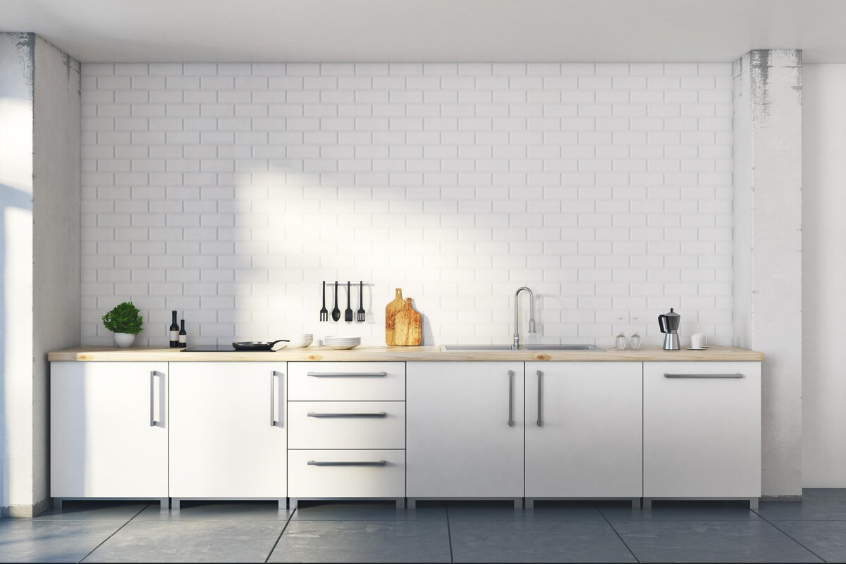 White Modular Kitchen Design White Modular Kitchen Design