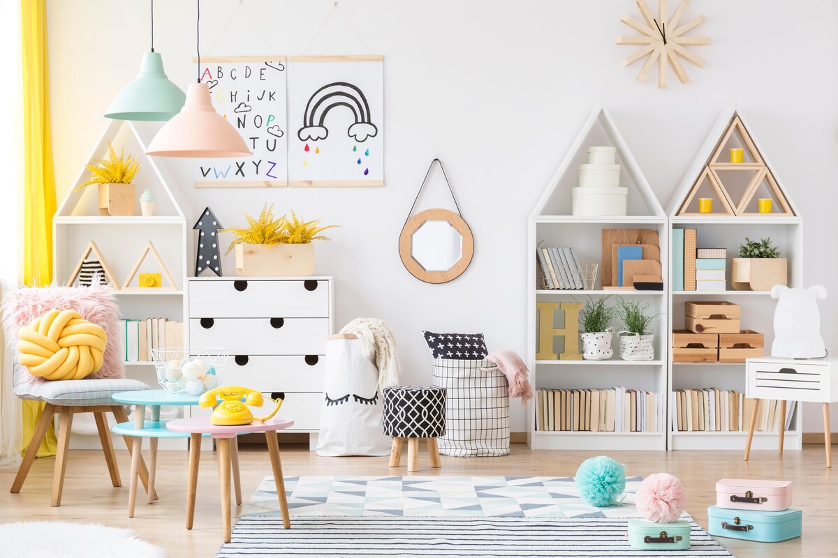 Creative and Interactive Kids Room Design