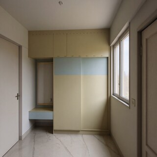 Sliding Wardrobe with Loft and Dressing Niche