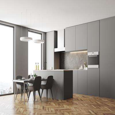 Best Modular Kitchen Design in Grey