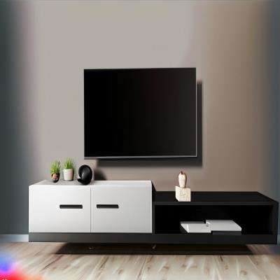 Contemporary Wall Mounted Floating TV Cabinet Design