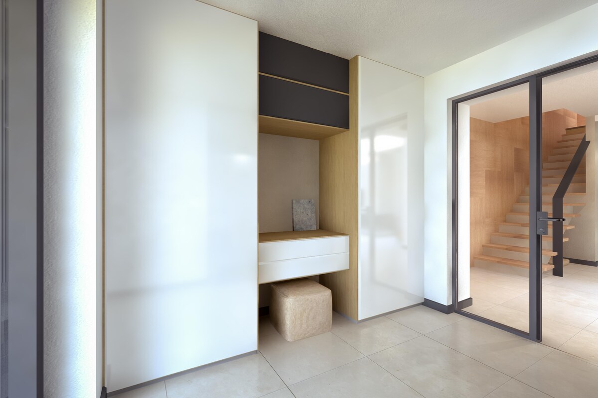 Wooden High Gloss Wardrobe Wooden High Gloss Wardrobe