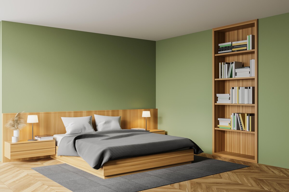 Master Bedroom Design with Built In Headboard Master Bedroom Design with Built In Headboard