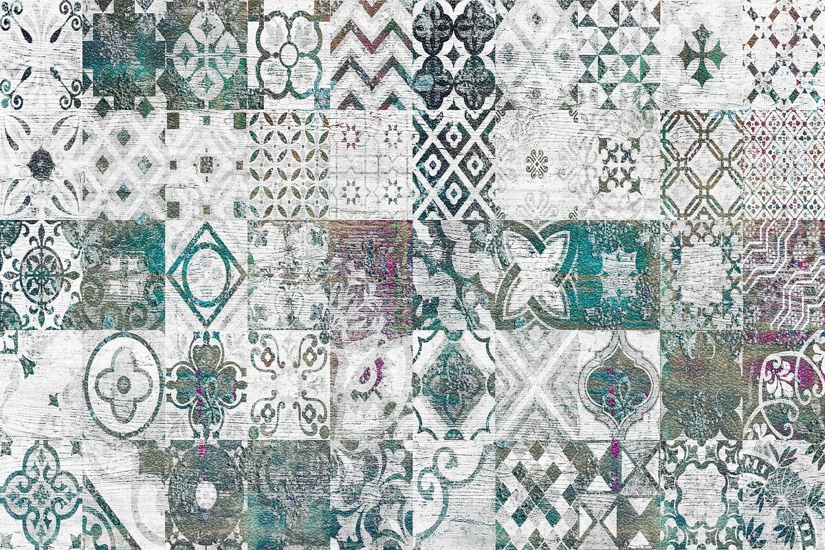 Digital Print Bohemian Kitchen Tiles