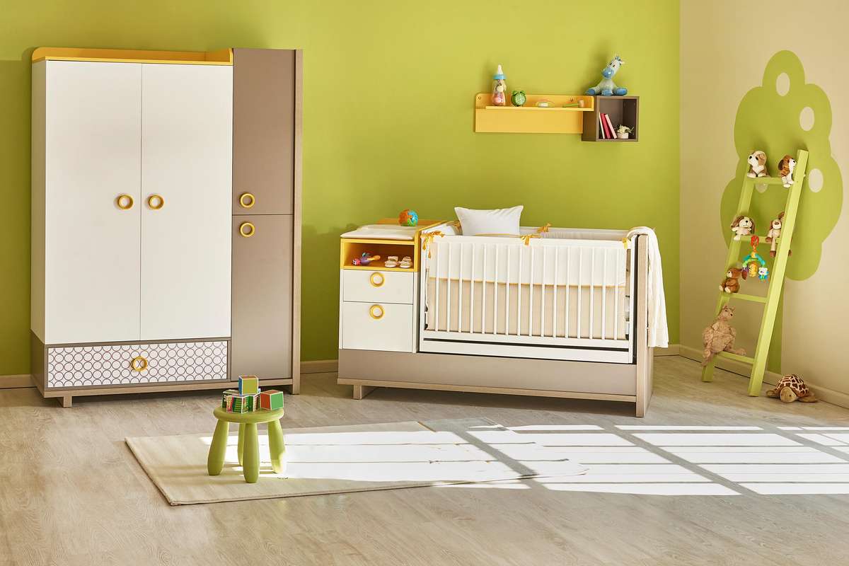 Infant Contemporary Kids Room Design