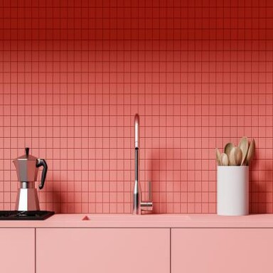 10 Best Pink Kitchen Wall Tile Interior Design Ideas & Images 2025