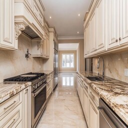 Modern Ceramic White and Black High-Gloss Kitchen Tile Design