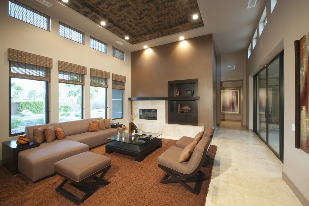 Grand Double Height Living Room Grand Double Height Living Room