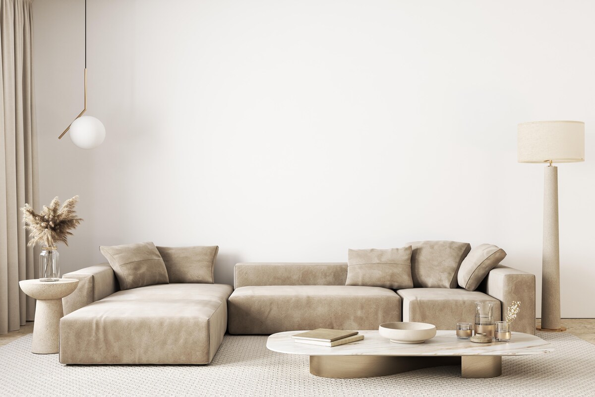 Contemporary Living Room with a Sleek Design Contemporary Living Room with a Sleek Design