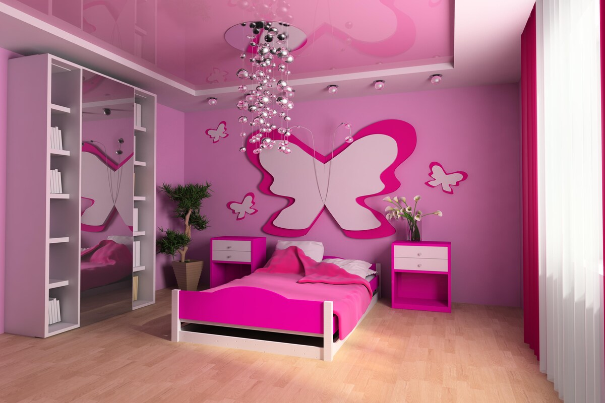 Cute Butterfly Kids Room Cute Butterfly Kids Room