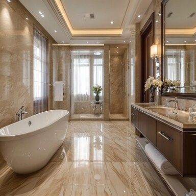 59 Latest Bathroom Tiles Design for Floors and Walls in India 2025