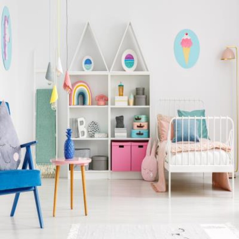 Rainbow Themed Dream Kids Room