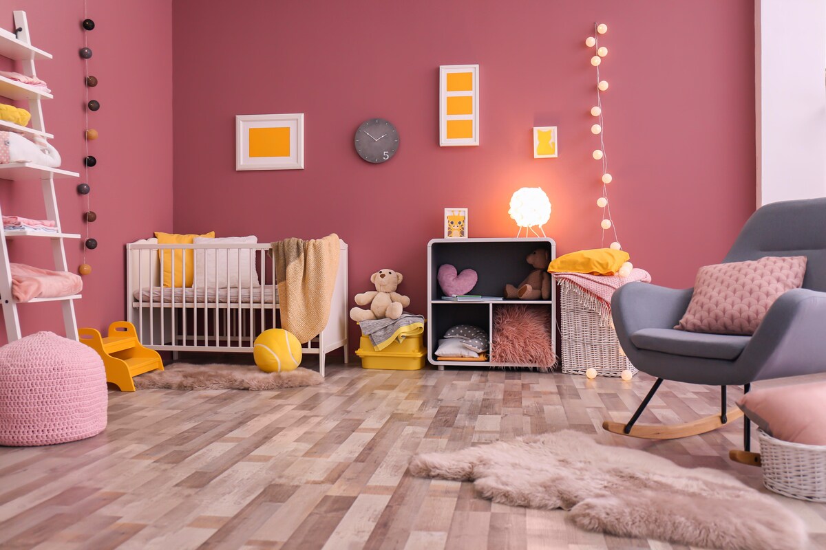 Awesome Contemporary Kids Room Design with Wooden Flooring Awesome Contemporary Kids Room Design with Wooden Flooring
