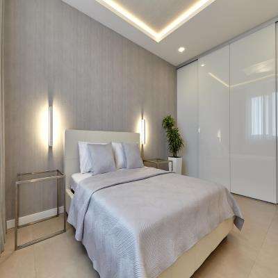 Simple Minimalistic Master Bedroom Design