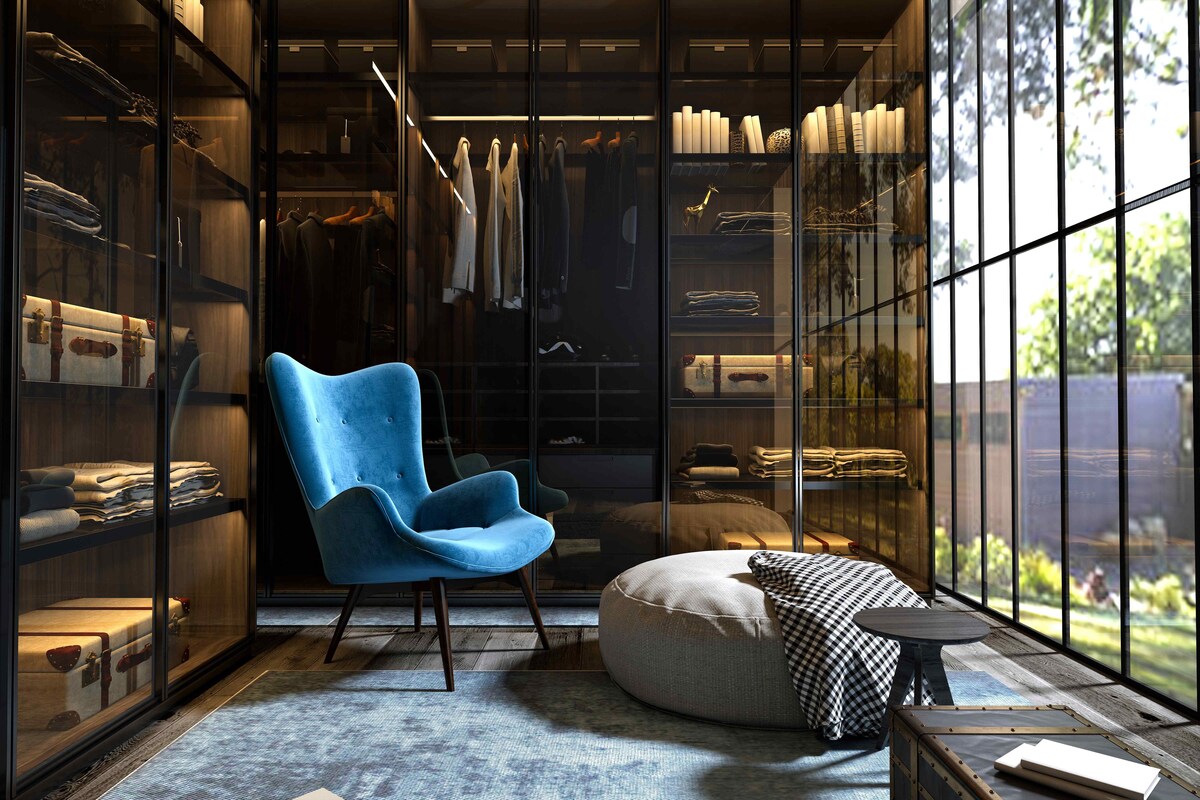Glass Closet Wardrobe Glass Closet Wardrobe
