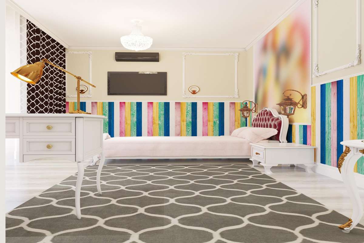 Colourful Contemporary Kids Room Design